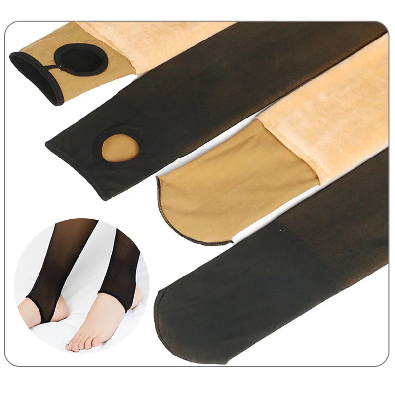 

2020 Warm Leggings Women Thick Leggins Through The Meat Warm Pants For Women Women's Leggings Warm Mesh Leggings Winter Clothes