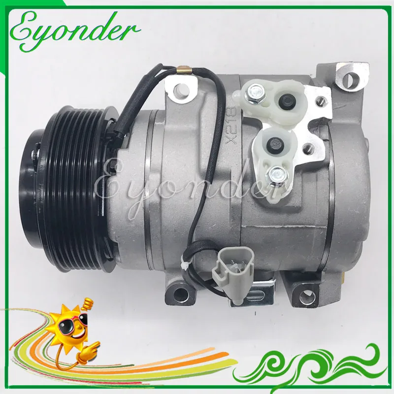 Компрессор кондиционера для Toyota Land Cruiser Prado 120 GRJ120L GRJ120 1GR FE 88320 35700 6A540