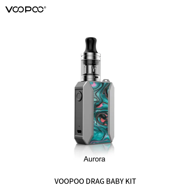 Новый комплект Voopoo Drag Baby Trio встроенный аккумулятор 1500 мА/ч с баком для вейпа 1 8 мл