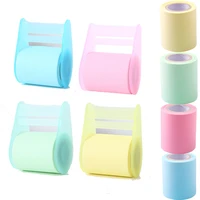 1pc low tack tapes memo tape and dispenser sticky notes writing pads school supplies for crafts card album stencil making