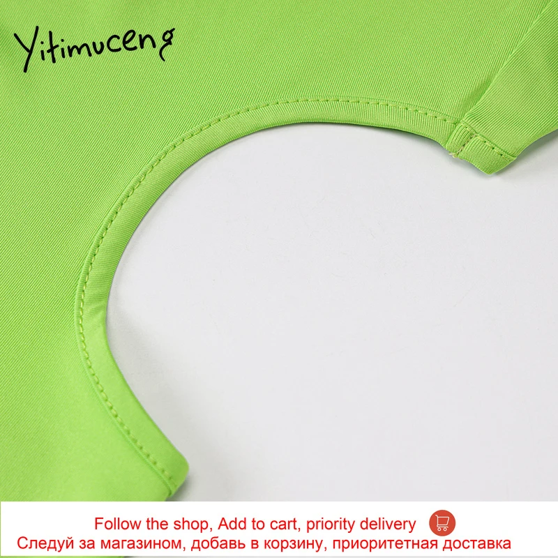 

Yitimuceng Green Mini Dress Women Sundress Cut Out Camisole Party Backless Sexy Halter Lace Up Skinny Short Dresses 2021 Summer