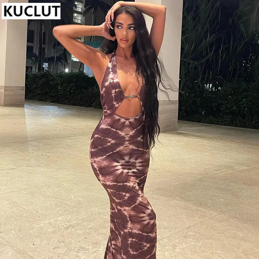 

2022 соблазнительные женские платья со змеиным принтом на бретельках с открытой спиной облегающий Ажурный наряд без рукавов женские длинные ...