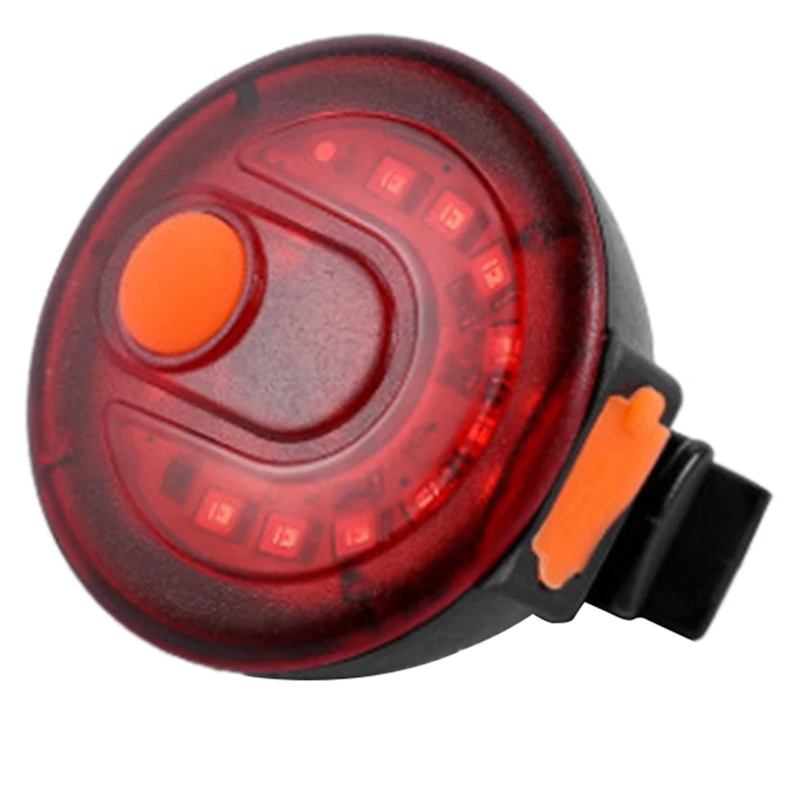 Светодиодный велосипедный светильник Usb зарядный ночной езды Предупреждение