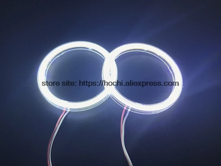Для SsangYong Kyron 2007 2008 2009 2010 COB Led DRL Дневной свет Белый Halo Cob Led Ангельские глазки кольцо ошибок ультра яркий