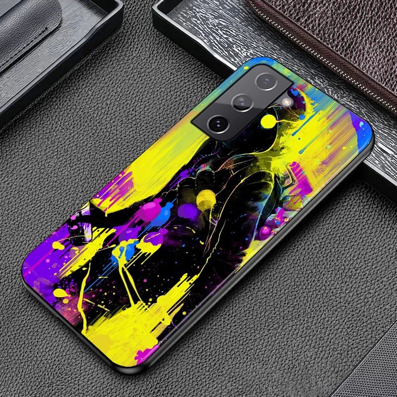 Крутая противогаз смайлик для Samsung Galaxy S10 S10E S9 S8 S7 S6 S22 S21 S20 FE Ultra Pro Lite Edge Plus 5G черный