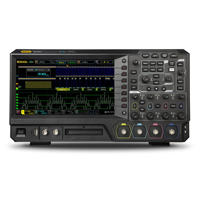 

MSO5000 series Digital Oscilloscope MSO5074 70MHz 8 GSa/s Sampling rate 4 analog channels