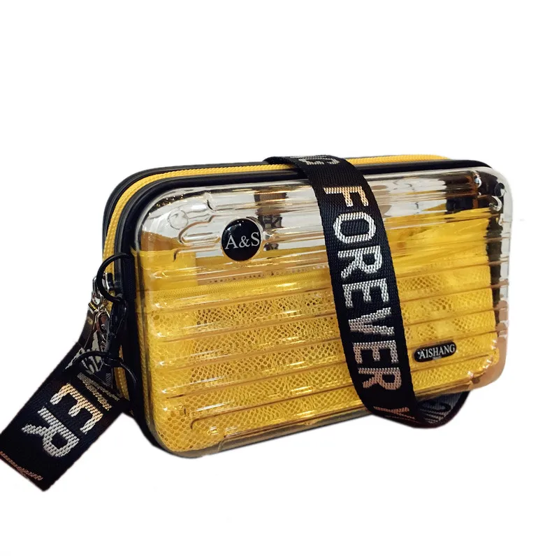 LOVEVOOK сумки через плечо для женщин 2020 Прозрачная ПВХ сумка с сеткой модная женский