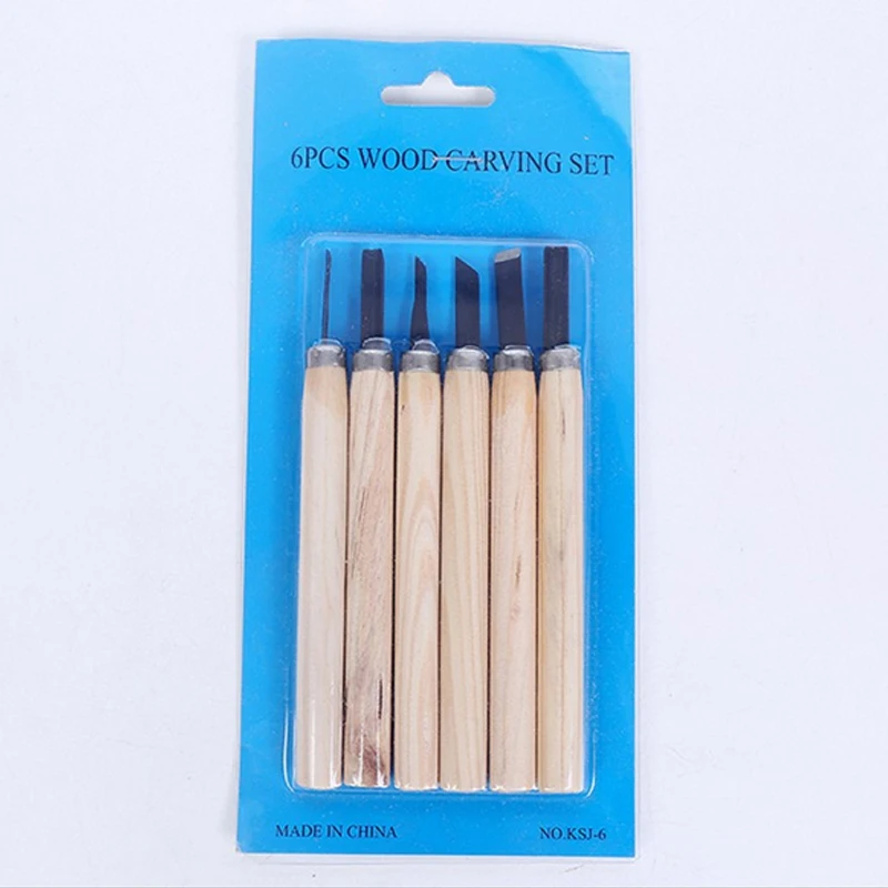 6pcs 10pcs 12pcs Professional Wood Carving Chisel Knife Hand Tool Set For Basic Detailed Woodworkers Gouges | Инструменты