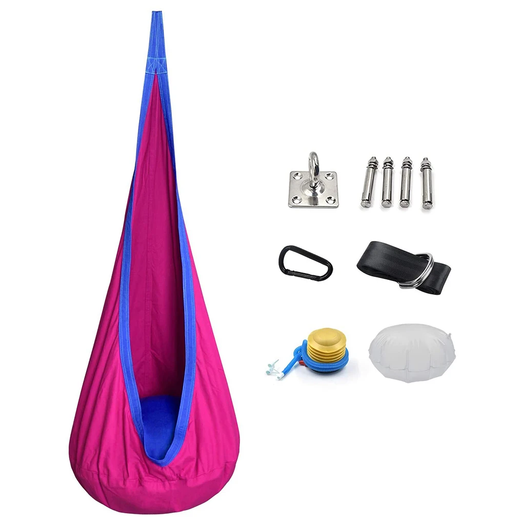 Детское подвесное кресло гамак хлопковое для взрослых дома и улицы новинка 2021 |