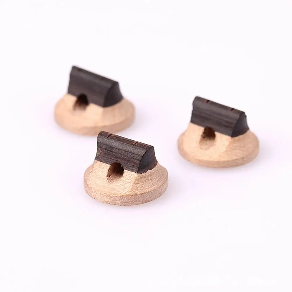 No Ebony Wood Erhu Bridge String Instrument Parts деревянный Urheen Accessory Bridge|Эрху и аксессуары| |