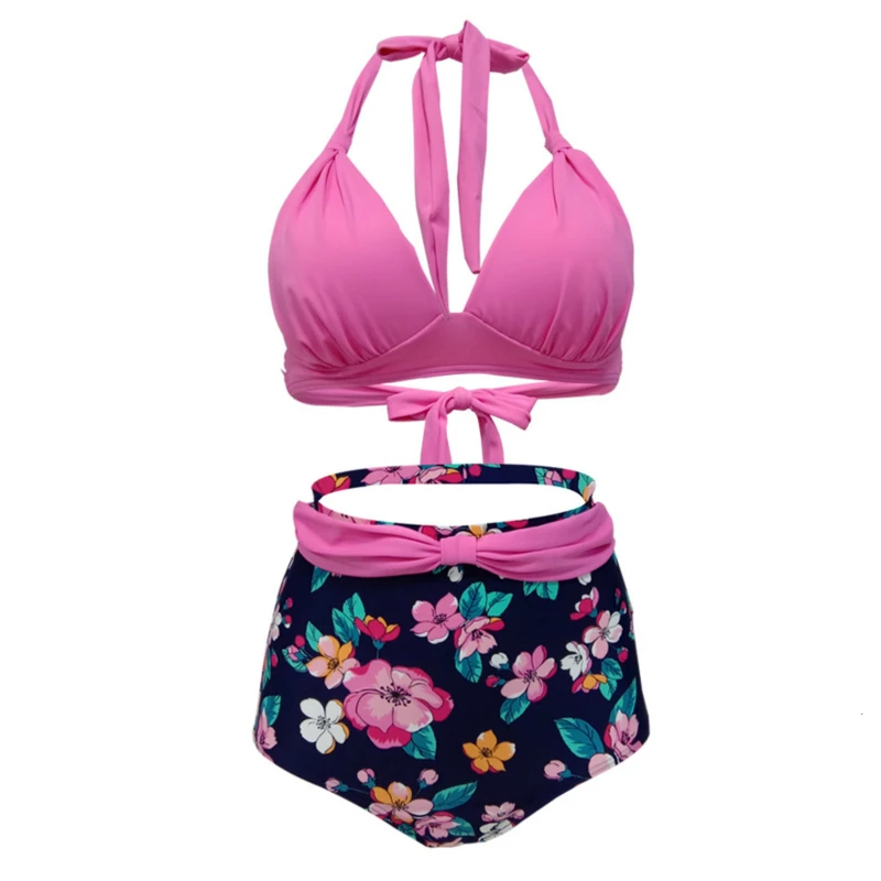 2020 Swimwear Women Swimsuit Big Large Cup Bikinis Mujer Bathing Suit Beach Monokini Maillot De Bain Feminino Plus Size Bikini