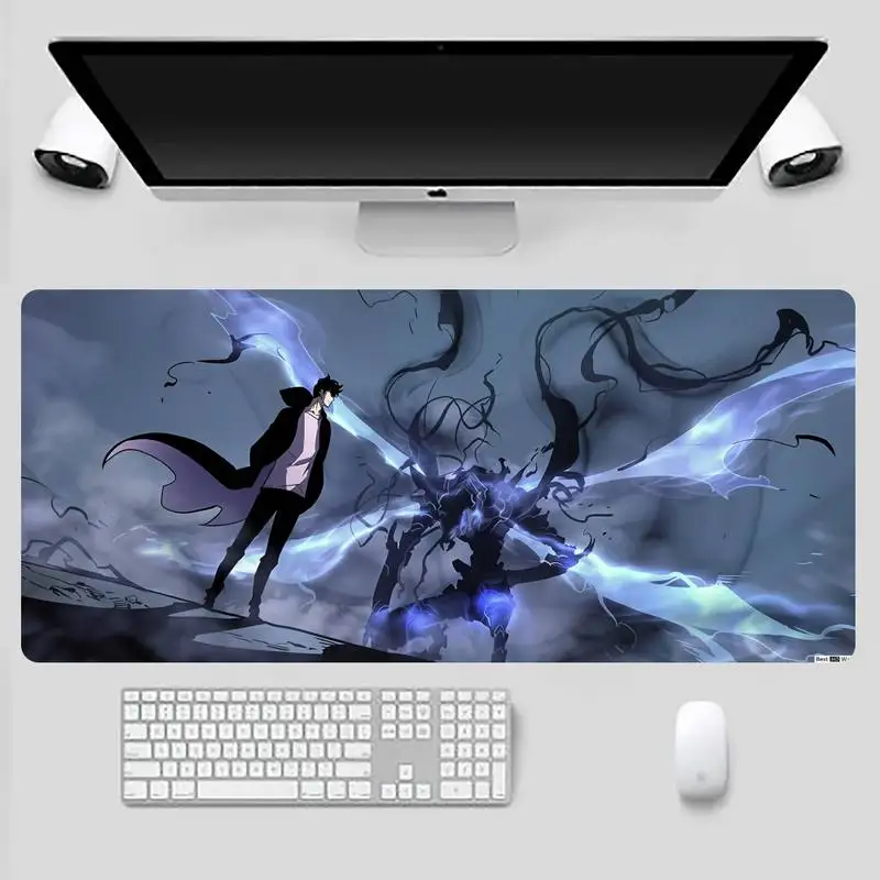 

solo leveling anime Customized MousePads Computer Laptop Anime Mouse Mat Office Work Mouse Mat pad X XL Laptop Cushion mouse pad