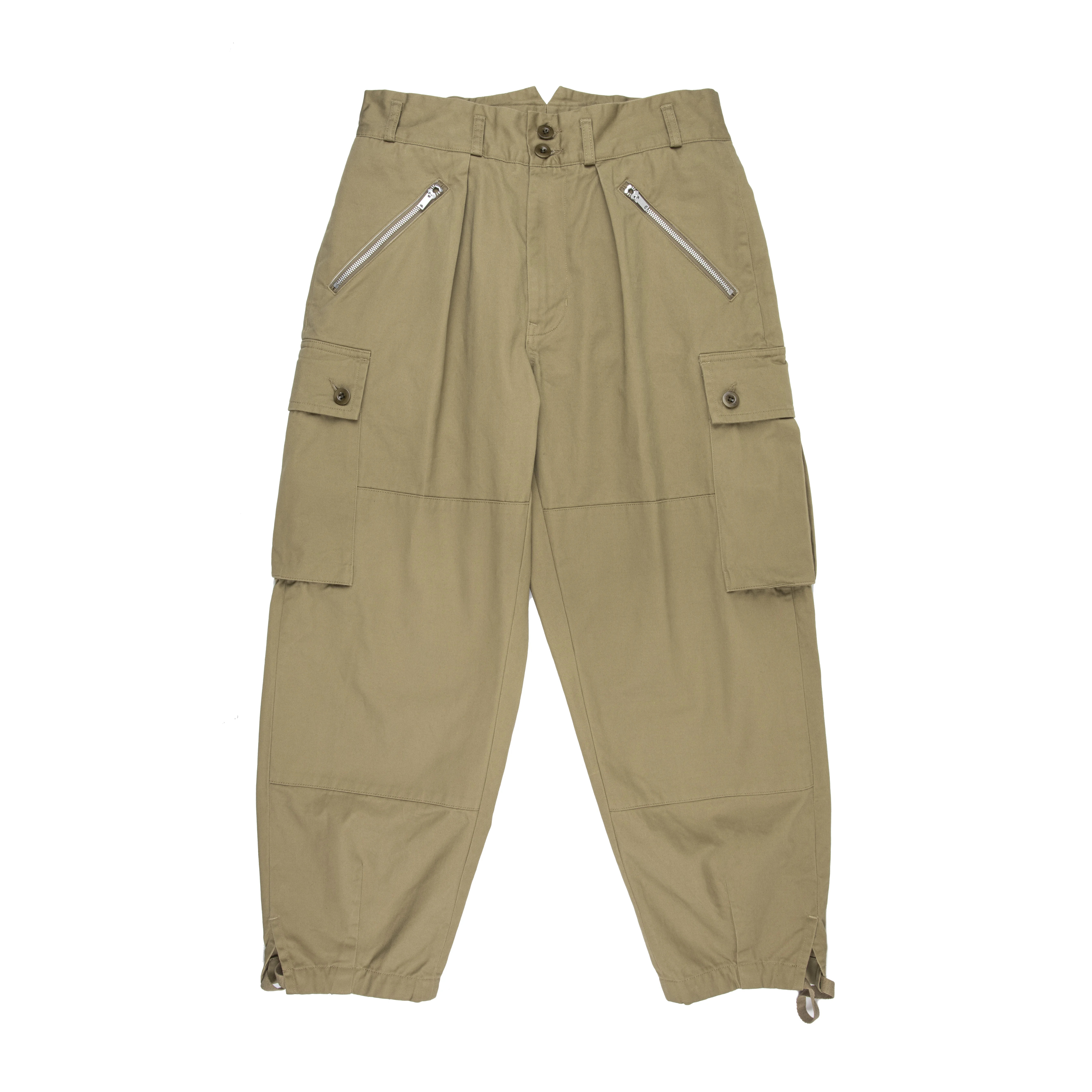 

US Military NC-0007 Style Cargo Pants Mens 10oz Cotton Vintage Loose Casual Trousers