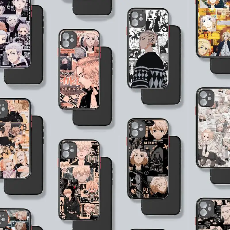 

Draken Tokyo Avengers revengers aesthetics Phone Case matte transparent For iphone 7 8 11 12 plus mini x xs xr pro max cover