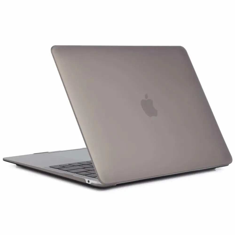Ноутбук чехол для ноутбука MacBook Air Pro retina, возрастом 11, 12, 13, 15 Mac Book Pro 15,4 13,3 дюймов Сенсорная панель A1706 A1989 A2159 A1707 A1990 - Цвет: Matte Grey