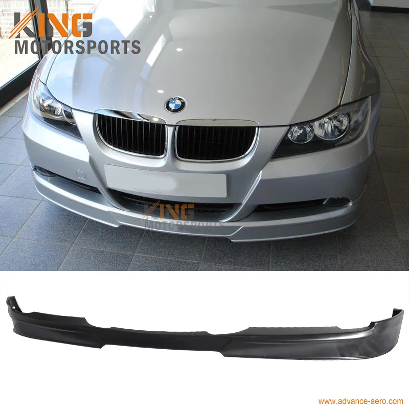Подходит для 05 06 07 08 BMW E90 3 серия седан ПУ передний бампер спойлер поли уретан|bumper