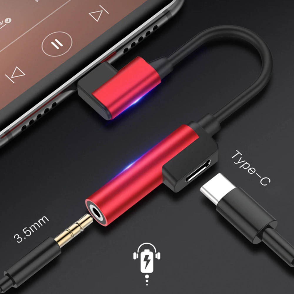 Тип c 3 5 мм aux переходник для наушников адаптер зарядного устройства huawei P20 USB C Aux