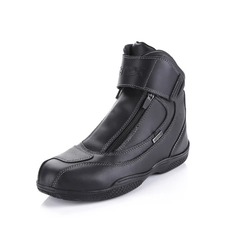 How yes ARCX 100% водонепроницаемые мотоциклетные ботинки гоночная Кожаная Обувь