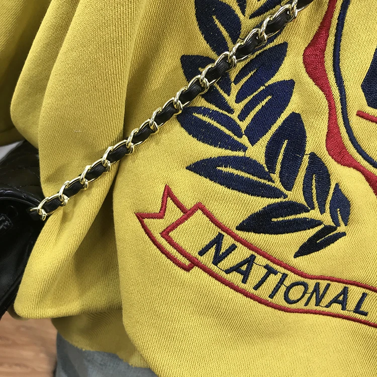 Корейская Весенняя новая свободная толстовка с капюшоном для женщин большого