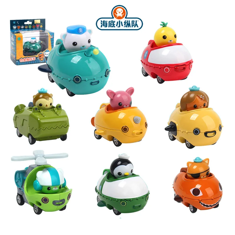 Octonauts Barnacles Kwazii песо шеллингтоны Даши тональный фонарь Рыба Лодка Стрекоза