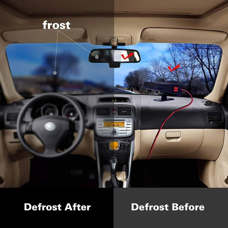 Электрический автомобильный обогреватель 24 В постоянного тока для снятия тумана