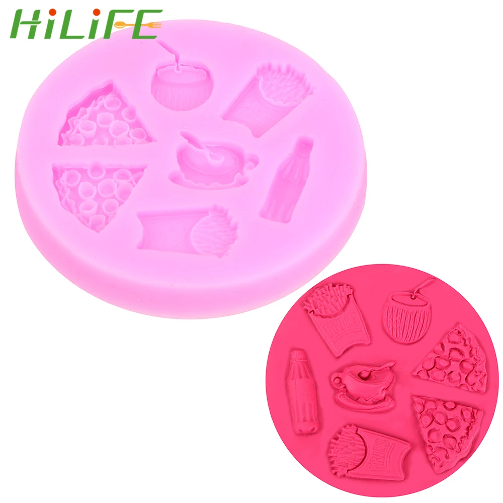 HILIFE силиконовая форма для торта Форма шоколада Сделай Сам пицца картофель фри