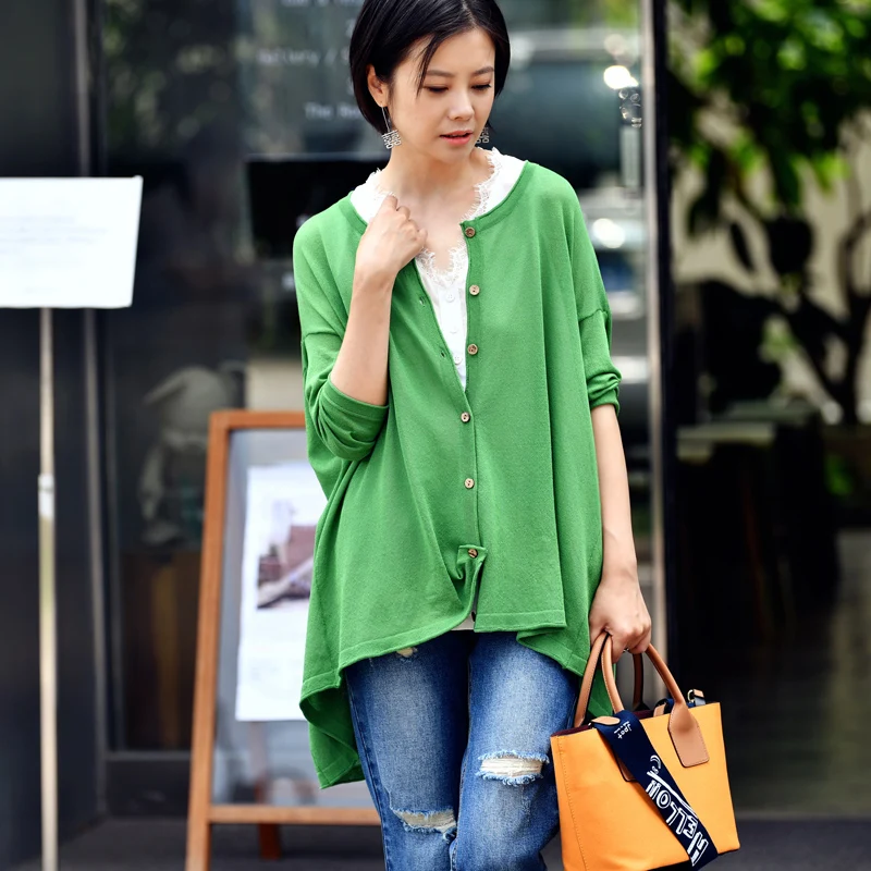 MICOCO Z0099C литературный простой Джокер свободный профиль перед коротким после