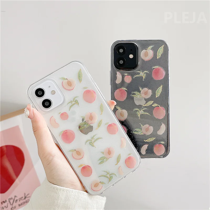 Чехол для iphone 12 mini 11 Pro Max 7 8 plus X XR XS SE 2020 силиконовый | Мобильные телефоны и