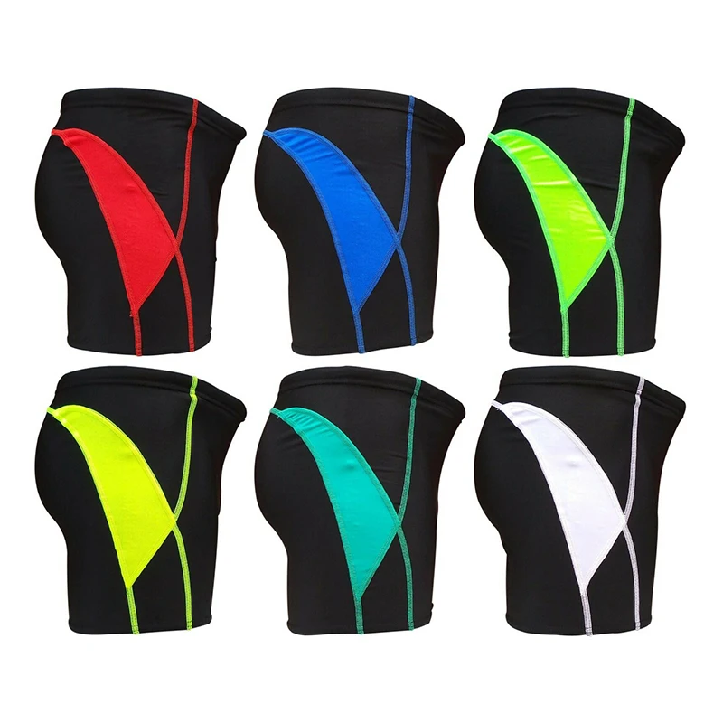 

2021 Men Sports Tights Summer Sexy Beach Shorts Swim Shorts Trunks New Men's Swimwear Swimming Trunks Boxer Briefs