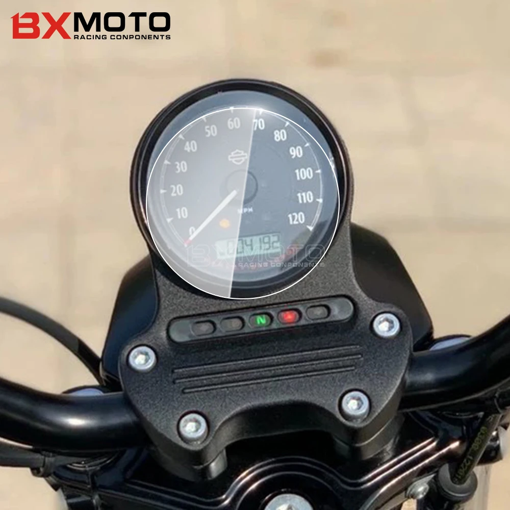 motorcycle speedometer film sticker screen protector cluster scratch protection for harley davidson xl883 xl1200 xl 883 1200 free global shipping