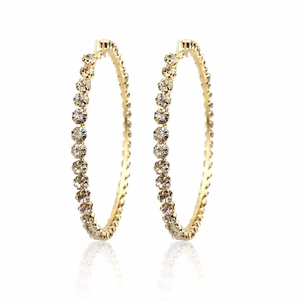 

Bling Hoop Earring Bling Earrings Bling Hoop