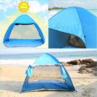 outdoor quick opening no installation of beach portable camping sunshade tent waterproof and sand proof
