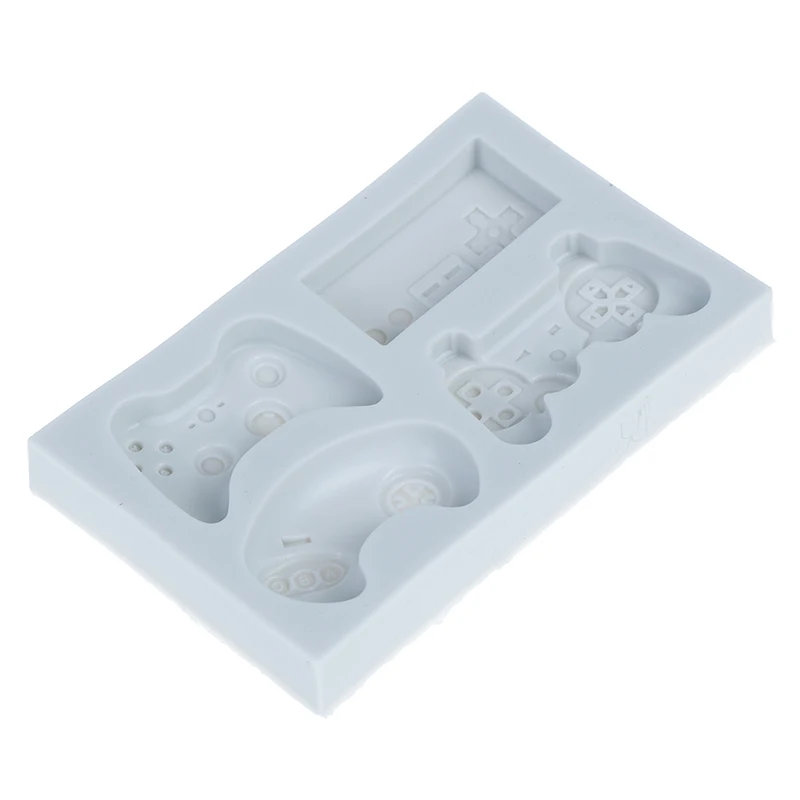 Серые силиконовые формы для геймпада форма игрового контроллера мальчиков