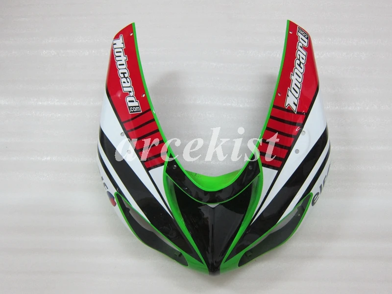 4 бесплатных подарка ABS полный обтекатель комплект подходит для Kawasaki Ninja ZX-10R ZX10R 2006 2007 06 07 обтекатели на заказ Красный Зеленый Белый