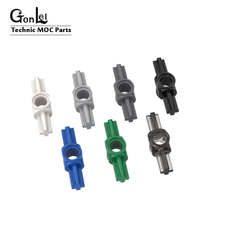 

20Pcs/lot High-Tech Connectors MOC Parts 27940 BEAM 1 with 2 CROSS AXLE [180 Degree] Building Block Bricks DIY Toys Parts