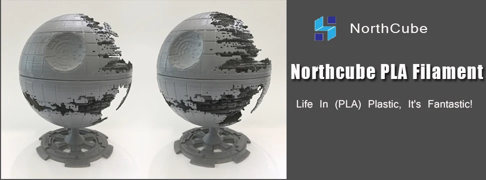 Нить для 3D-принтера Northcube Premium PLA 1,75 мм 1 кг рулон для 3D-принтера и 3d-ручки