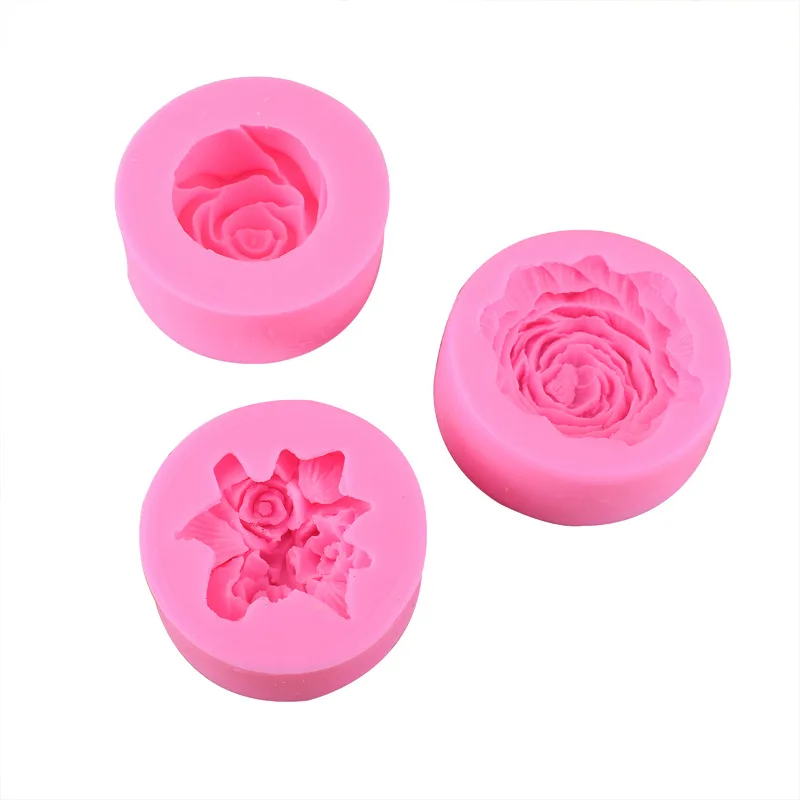 Формы для розы и свечей форма гипса цветов формы ручной работы ароматерапии