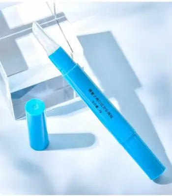 Синяя помада дождевик ZOO Прозрачная глазурь для губ защита цветов не липкая чашка