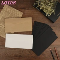 10pcs classical blank mini paper window envelopes wedding invitation envelope