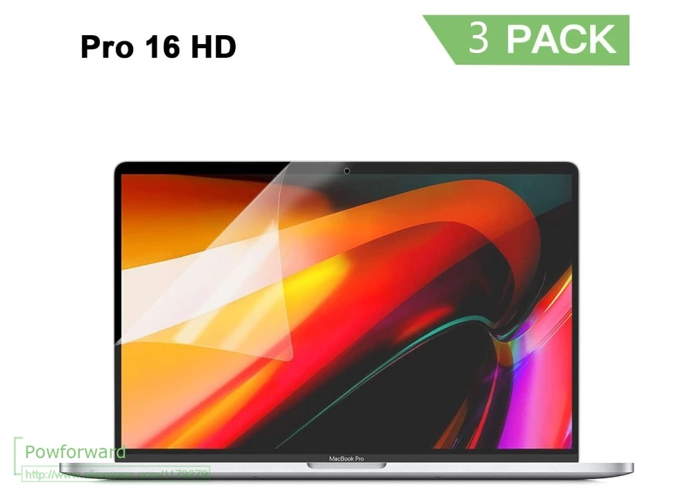 3 шт. для Mac Book Pro 16 дюймов модель A2141 с сенсорной панелью и Touch ID Macbook матовая