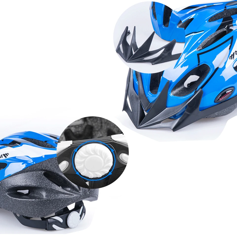 Велосипедный шлем MOON Chilren PC + EPS ультралегкий защитный для детей 52 58 см|helmet holder|helmet