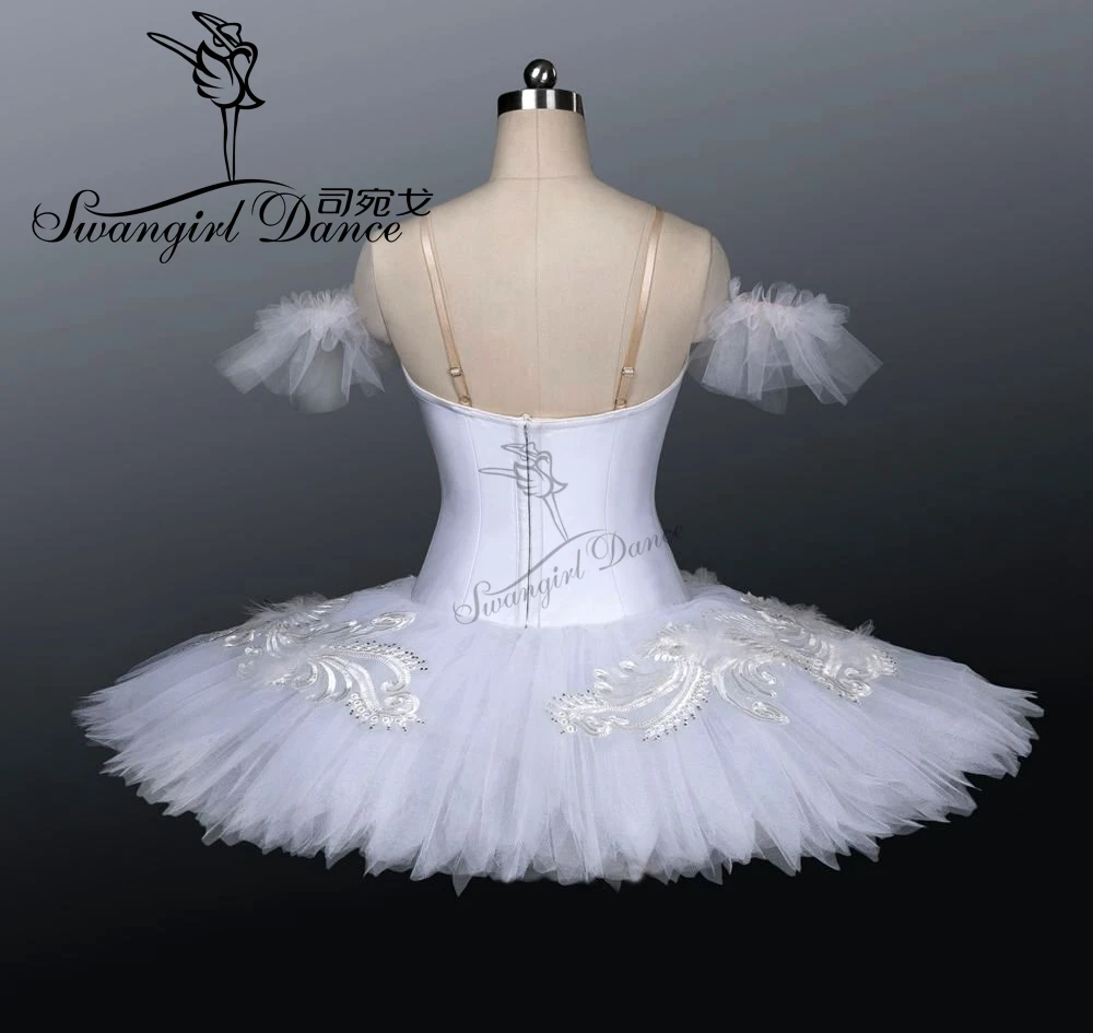 Профессиональная балетная пачка «Белое Лебединое озеро» для взрослых, балет «Спящая красавица», пачка, тарелка для девочек, «Щелкунчик», tutuBT9036