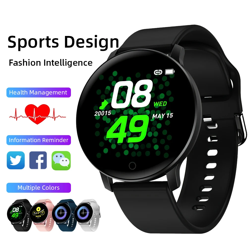 Умные часы с дистанционной камерой для мужчин и женщин мониторинг артериального