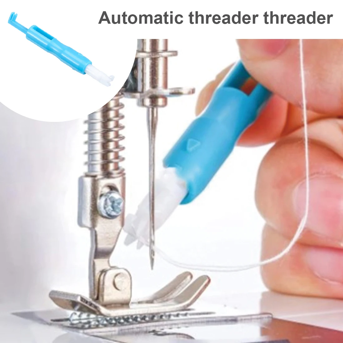 

Sewing Machine Needle Threader Sewing Accessories Pin Quick Sewing Threader Needle Changer Hold Needles Firmly Stitch Tools