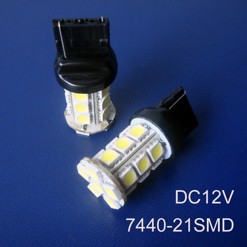 

High quality,12V 7440 Turn Signal,7440 Tail Lights,7440 Auto Rear Lights,T20 Bulb,7440 Led Reverse lights,free shipping 20pc/lot