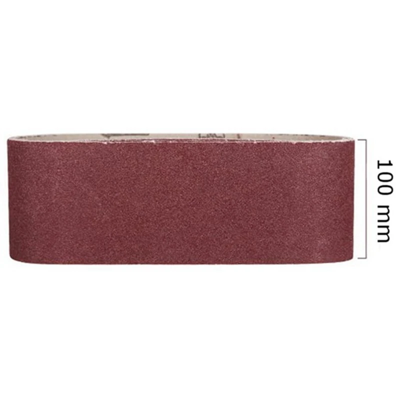 

5 Pieces 100 x 915mm Sanding Belt 4 Inch x 36 Inch Sanding Screen Abrasive Band