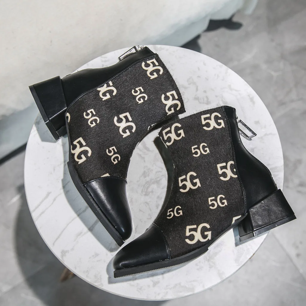 Women Ankle Boots Wedges Platform Spring Female High Heel Increasing Shoes Lady Elastic Band Fashion Casual Footwear#g1 | Обувь