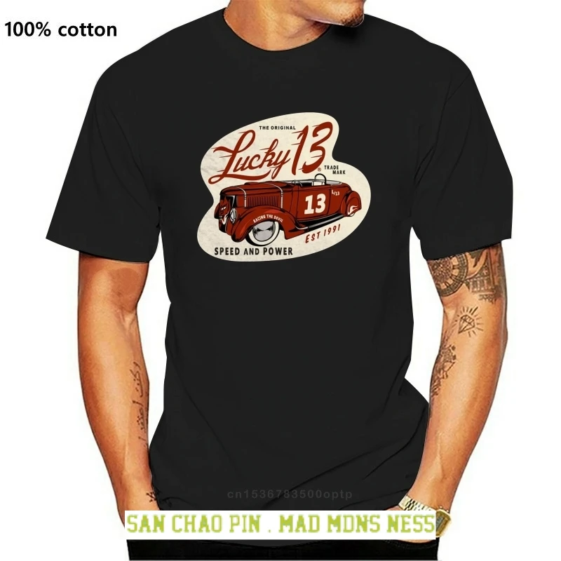 

Authentic LUCKY 13 Speed Devil Short Sleeve T-Shirt S-4XL NEW