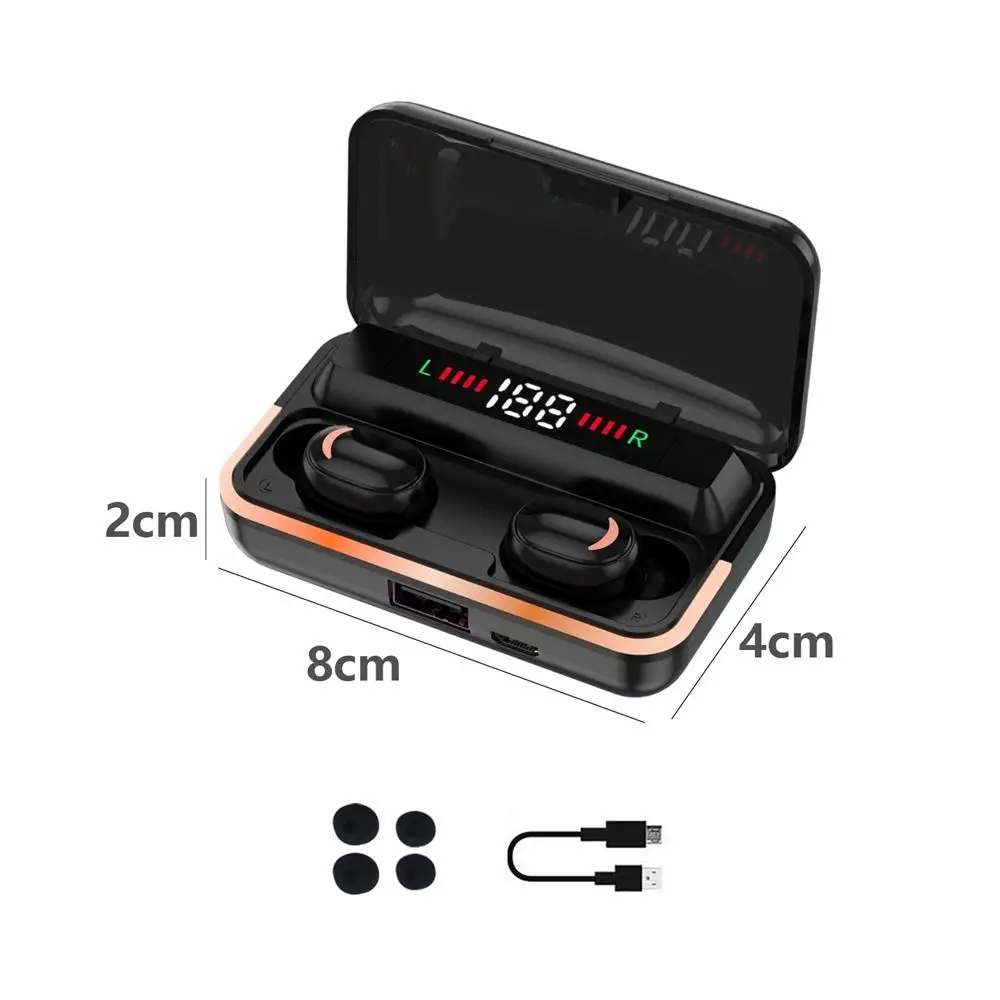 

Беспроводные Bluetooth-наушники E10 с цифровым дисплеем