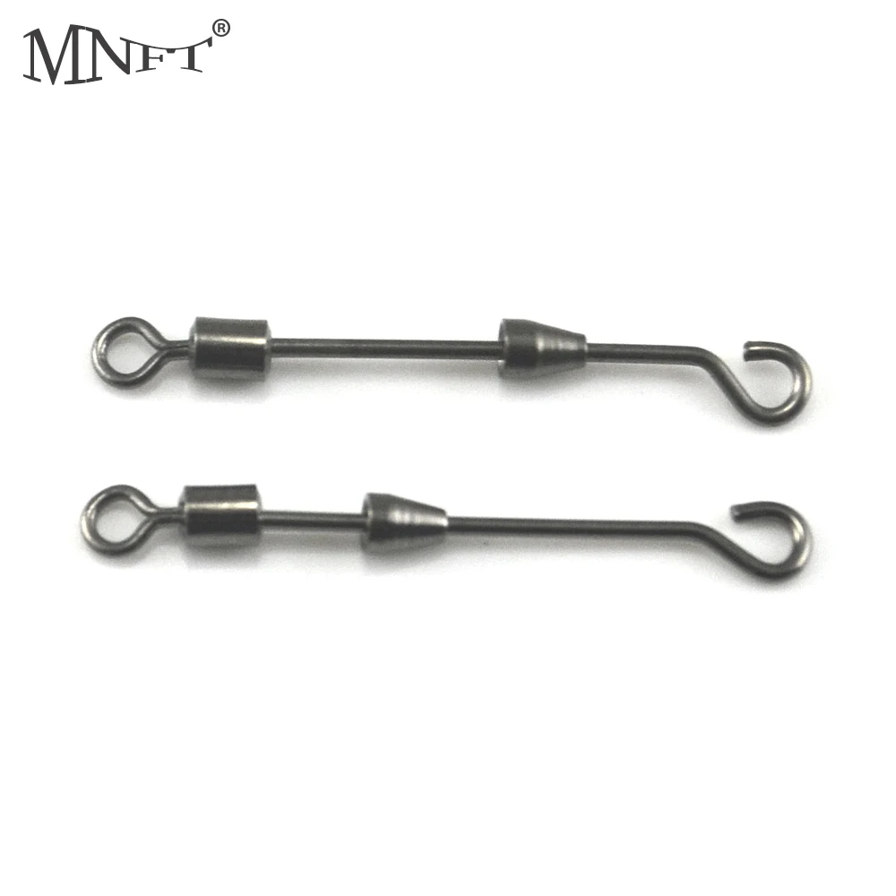 

MNFT 20 шт./упак. большая поставка из нержавеющей стали, быстрый экспресс-Коннектор с крючком, БЫСТРОРАЗЪЕМНАЯ Рыболовная Снасть